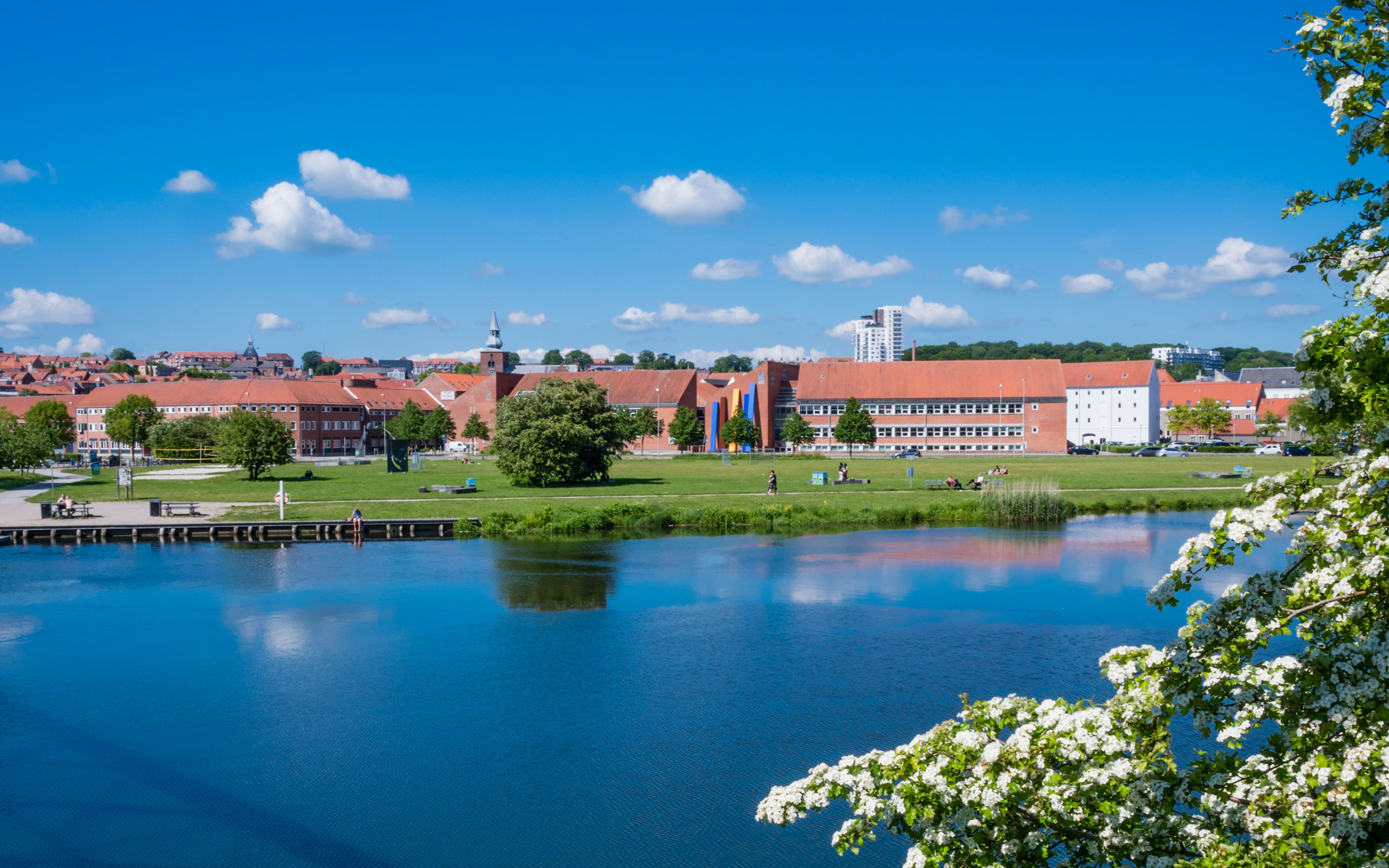 Gudenåen og Laksetorvet