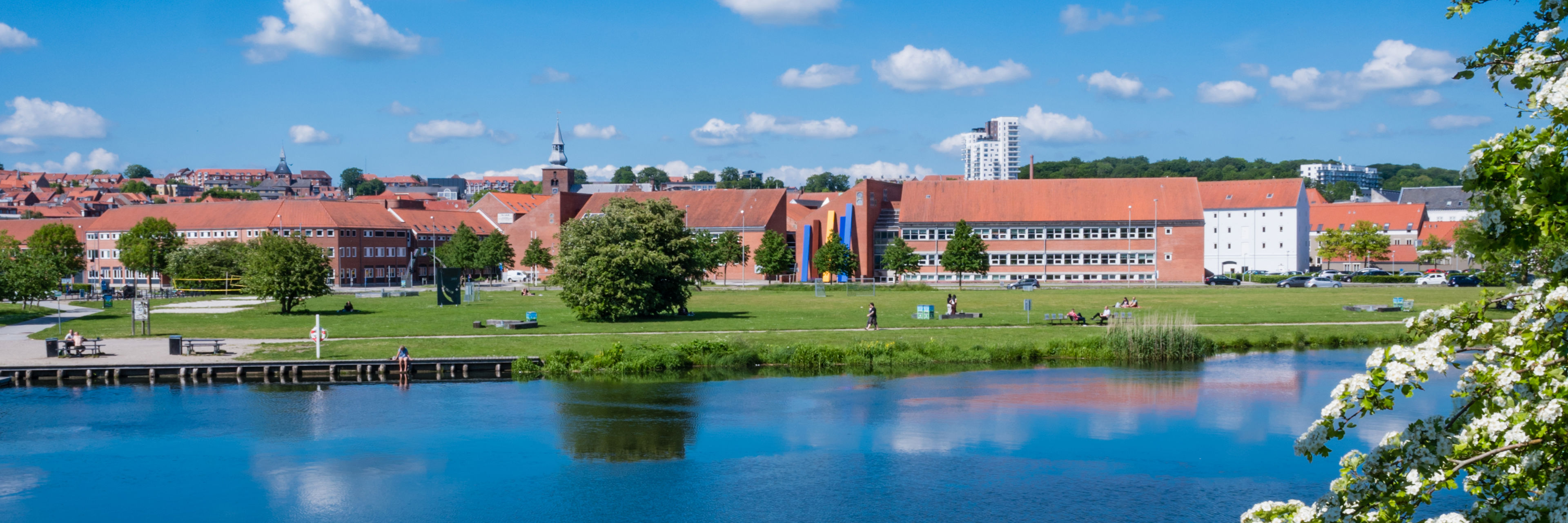Gudenåen og Laksetorvet